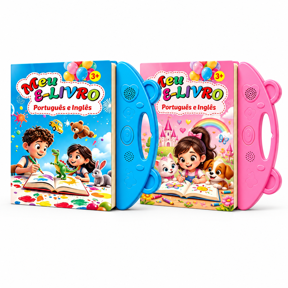 Kit 2 LIVROS FALANTES KANDELI