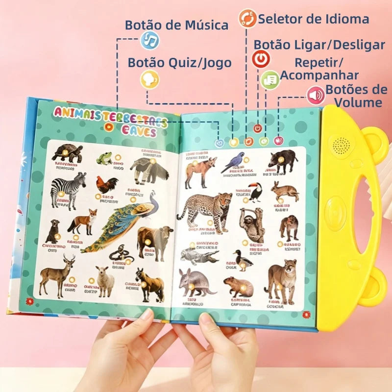 Meu Livro Falante Kandeli (Inglês e Português)