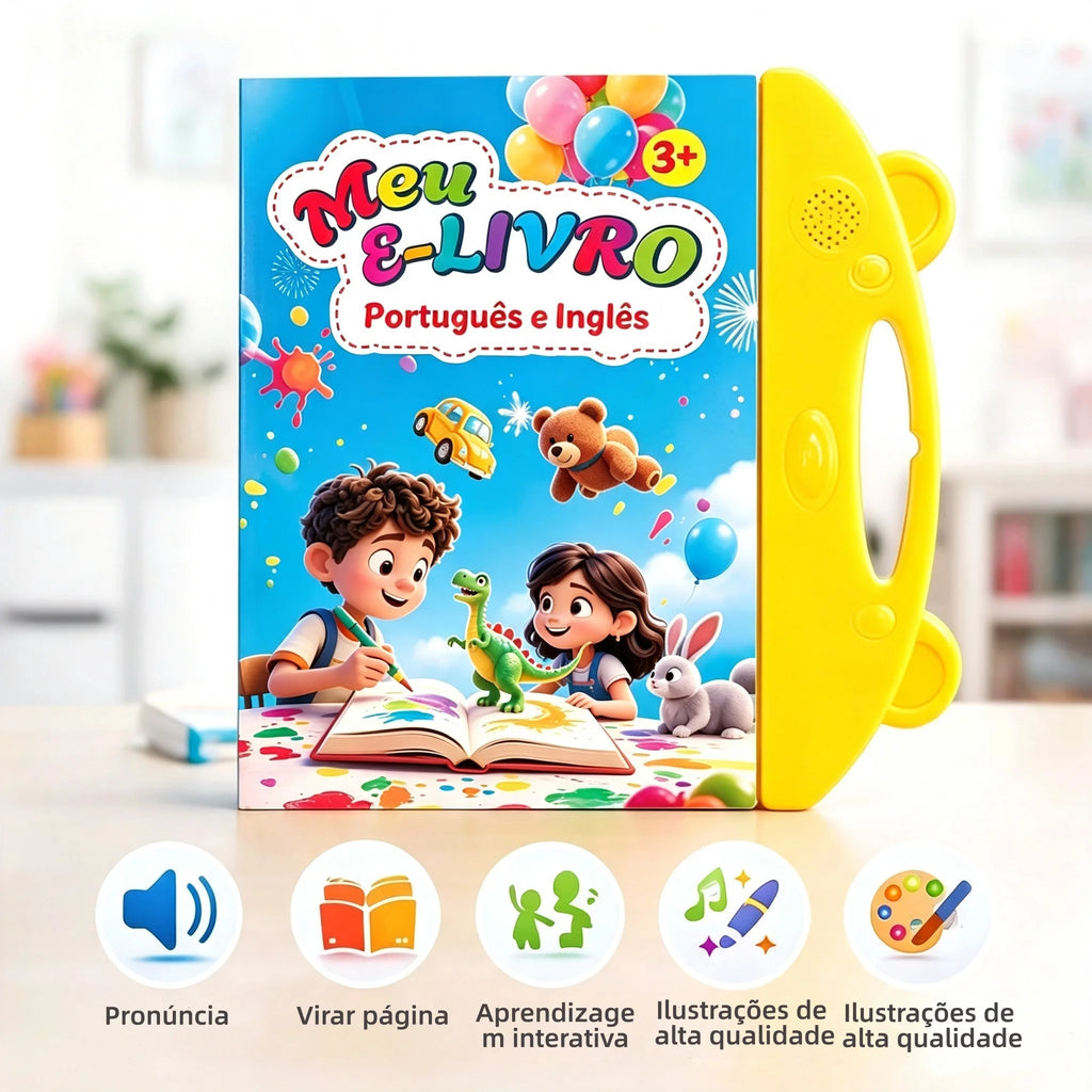 Meu Livro Falante Kandeli (Inglês e Português)